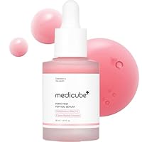 medicube PDRN Pink Peptide Serum with Salmon DNA | Pink Glow Serum with Peptides & Niacinamide for Hydration & Firm-Looking Skin | Uneven Tone Care | Korean Skincare, 1.01 fl. Oz
