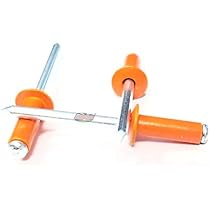 Large Head Exploding Pop Rivets Oversized Hole Rivets 100-Pack 3/16