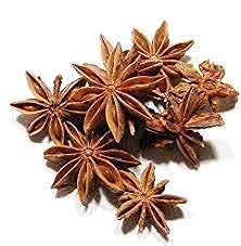 SHUDH STAR ANISE WHOLE 100 GM(3.5OZ), CHINESE STAR ANISE, SUN DRIED ANISE STAR SPICE, ANIS ESTRELLA/BADIAN KHATAI/ILLICIUM VERUM, WIDELY USED FOR BAKING, COOKING, AND TEA