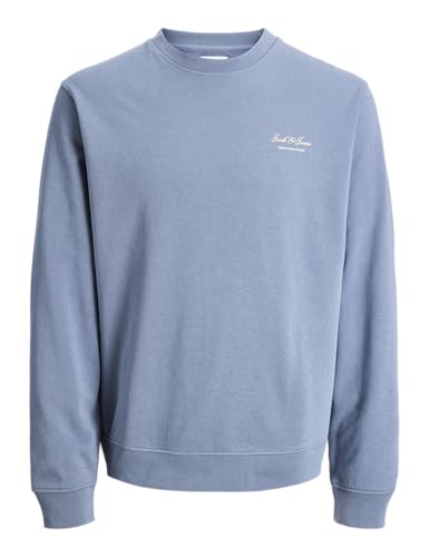 Jjearchive Graphic Sweat à col Rond Noos, Blue Mirage., M