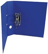 Q-Connect KF20020 Lever Arch File Polypropylene Blue 70 mm A4 Pack of 10 view 2