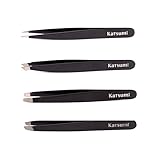 Katsumi Pinnacle 4-Piece Tweezers Set