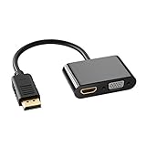 DisplayPort to HDMI VGA Adapter, DP Display Port to