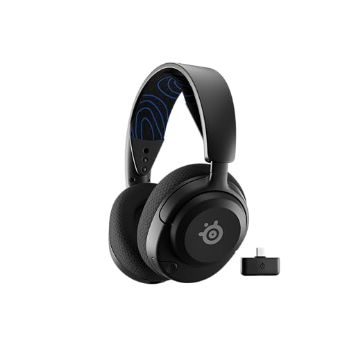 Steelseries Arctis Nova 5P Wireless - Ps5 Gaming Headset - 100+ Audio Presets Via App - Neodymium Magnetic Drivers - 60H Battery - 2.4Ghz/Bt - Clearcast Gen2.X Mic - Supports Ps4, Pc, Mobile - View 10