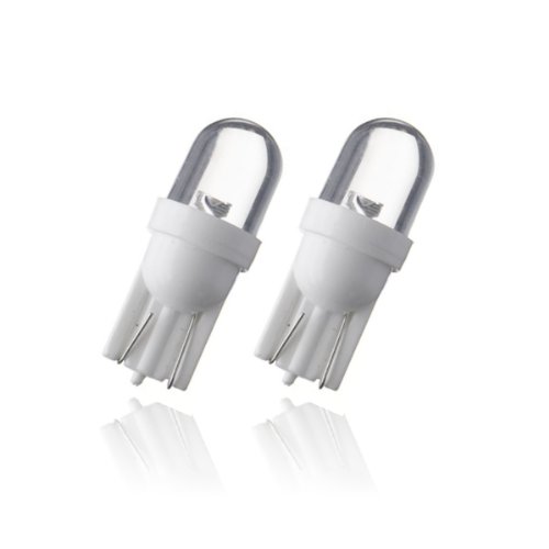 T10W1 - White LED lamp light bulb side lights W5W T10 12V license plate light, Interior lighting