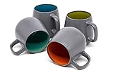 Kook Multicolor Deco Large Ceramic Coffee
