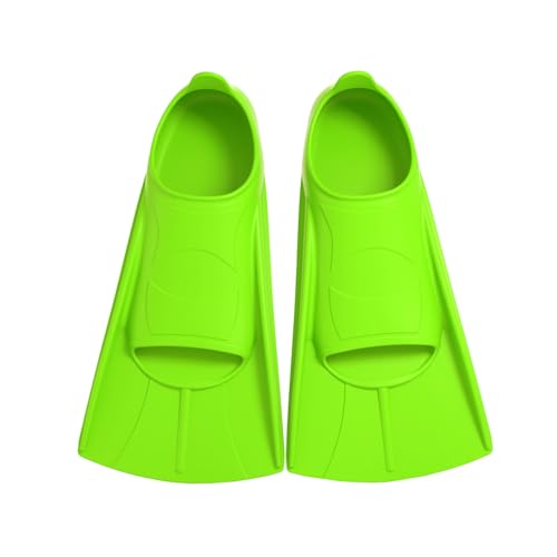 YushengTai Swimming Fins, Short Fins for Kids and Adults, Silicone Diving Fins for Beginners