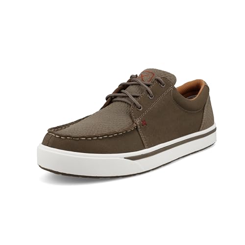 Twisted X Men's Kicks, Moc Toe, Dune, 9 W