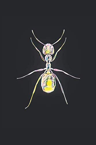 Ants Notebook: Paperback 6x9 inch (15,24cm x 22,86cm) lined with 120 pages - diary for noting ideas and thoughts - motif ant