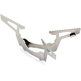 SOTO TriFlex and 4Flex WindMaster Stainless Steel Stove Stand, Lightweight, User-friendly and Stable (Stove Not Included)
