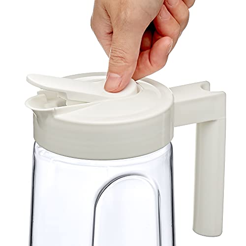 Amazing Abby Slim Tritan Pitcher (64 oz), Unbreakable Plastic