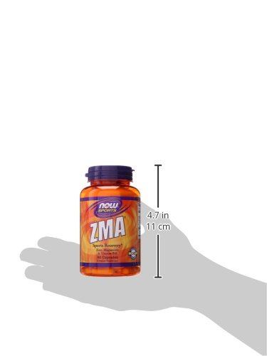 NOW SPORTS ZMA CAPSULES, 90 COUNT