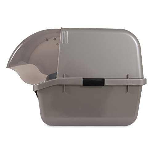 Petmate 22793 Retracting Litter Pan, Brushed Nickel Pricepulse