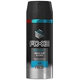 6 Pack Axe Ice Chill for Men Deodorant Body Spray, 150ml (5.07 oz)