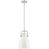 Innovations Lighting Newton Bell - 1 Light Pendant in Industrial Style-11.75 Inches Tall and 8 Inches Wide-Polished Nickel Fi