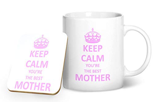 BWW Print - Keep Calm You're The Best Mother - Mug & Coaster Gift Set
