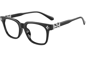 GENERIC Classic Thick Square Frame Clear Lens Glasses for Women Men Non Prescription Eyeglasses