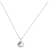 Izpack Small Jingle Bell Pendant Necklace for Women 925 Sterling Silver Chian Adjustable Statement Choker Necklaces Minimalist Christmas Jewelry Gifts with Free Box