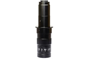 HAYEAR Monocular Max 180x Zoom C-Mount Glass Lens Adapter F/Industry Microscope Camera Objective