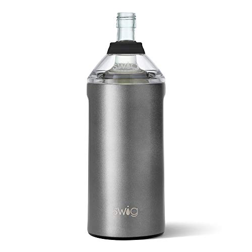 Swig Life Triple Insulated Wine Bottle Cooler, Dishwasher Safe, Double