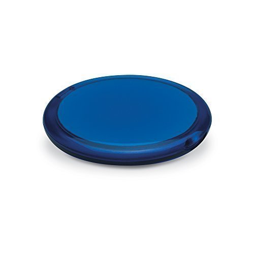 eBuyGB Pack of 10 Ladies Handbag Cosmetic Double Sided Magnifying Compact Vanity Make Up Mirror (Blue)