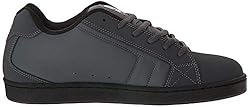 DC Men's Net XE Skate Shoe, Gray-Solid, 12.5 Medium