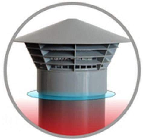 Capricorn Over Pipe Vent DN50