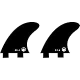 Liquid Force S 3.4 Dual tab wakesurf fin Set