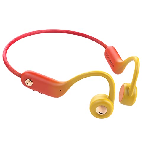 FOLEY Wireless Earbuds Sport Headphones Open Ear Headphones Bluetooth 5.3 8H Playtime IP55 Waterproof Earphones with Night Running Breathing Light for Adults and Kids Suitable for Running Cycling, etc