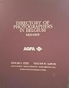 Directory of Photographers in Belgium, 1839-1905. Volume I. Text; Volume II, Album. 2-vol. set (Complete)