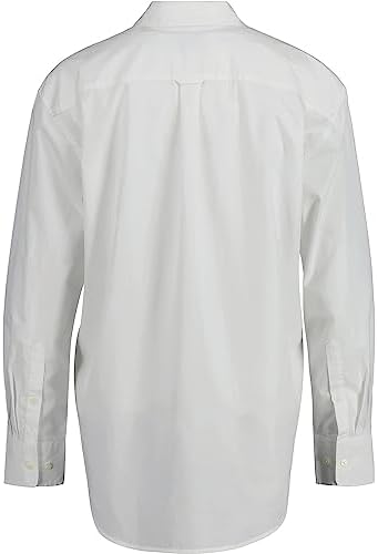 REL Poplin - T-shirt Clássica para Mulheres, Branca, Branca, 40