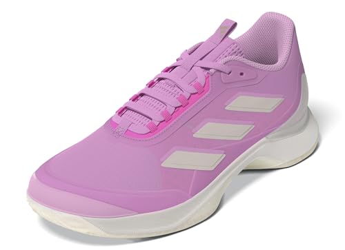 adidas Damen Avacourt 2 Tennis Shoes Tennisschuhe, Bliss Pink/Silver Metallic/Lucid Pink, 36 2/3 EU