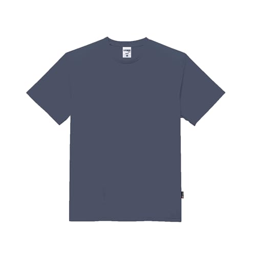 [ライフマックス] 4.3ozドライTシャツ(ポリジン加工) MS1154 アイアンネイビー S