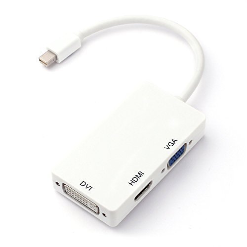 UGREEN 20422 Mini DisplayPort to HDMI VGA Adapter - 4K Thunderbolt 2, 2-in-1 Mini DP Converter