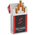STEP Full Flavor Red Herbal Cigarettes - Tobacco & Nicotine Free - Tastes like a real Cigarette (1 Box = 20ct)