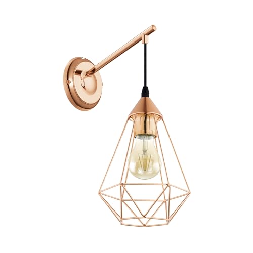 Eglo Wall Light, Steel, 60 W, Kupferfarben Glänzend