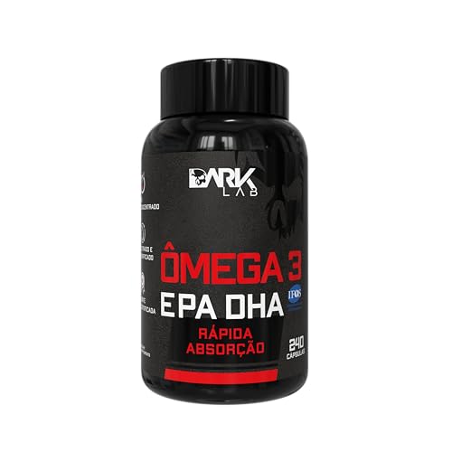 Ômega 3 EPA DHA, Dark Lab, 240 Cápsulas