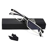 Reading Glasses Half-Rim Computer Readers for Men