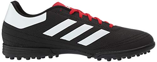 adidas Men's Goletto VI Turf Football Shoe, Black/White/Scarlet, 9 M US | Pricepulse