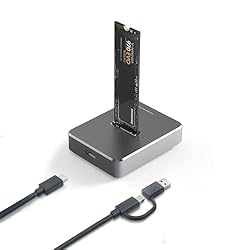 Zoravson USB C M.2 NVME SATA SSD Enclosure