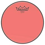 Remo Emperor Colortone Red Drumhead