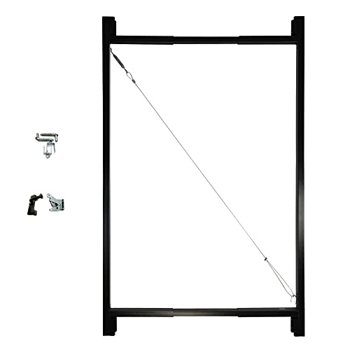 AdjustAGate Steel Frame DIY Gate Building Kit Fits gates 36” to