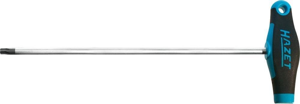 HAZET 828LG-T20 Torx Profile T 20 Screwdriver with Burnished Tips - Chrome-Plated