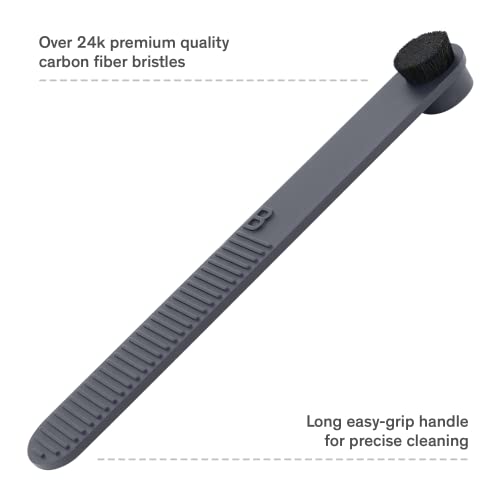 Boundless Audio Record Cleaning Kit AntiStatic Vinyl Record Brush & Stylus Brush 2 Piece