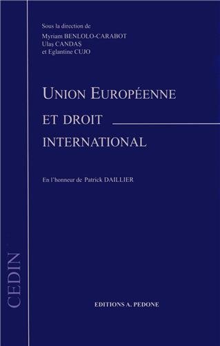 Union européenne et droit international