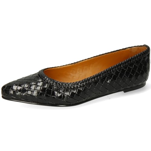 Melvin & Hamilton Alexa 49, Ballet Flat Mujer, Negro, 38 EU