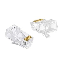 CableCreation Cat6 RJ45 Ends, 50-Pack Cat6