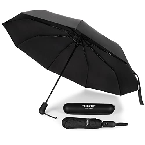 HERO Travel Umbrella – Windproof, Compact and
