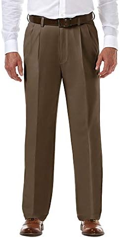 Haggar Men's Cool 18 Pro Classic Fit 