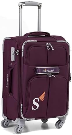 Senator Soft Side Luggage Trolley Set- Lightweight 3-Piece Suit - Main Image
